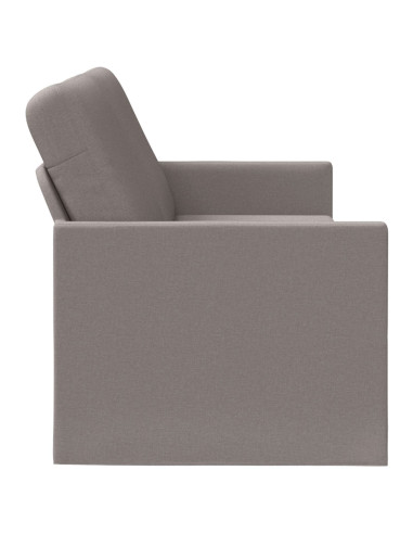 Divano a 3 posti Tortora 190 x 81 x 82 cm Tessuto