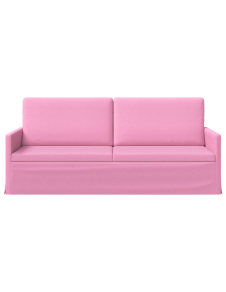 Divano a 3 posti Rosa 190 x 81 x 82 cm Tessuto