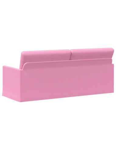Divano a 3 posti Rosa 190 x 81 x 82 cm Tessuto