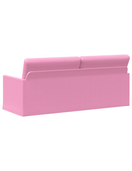Divano a 3 posti Rosa 190 x 81 x 82 cm Tessuto