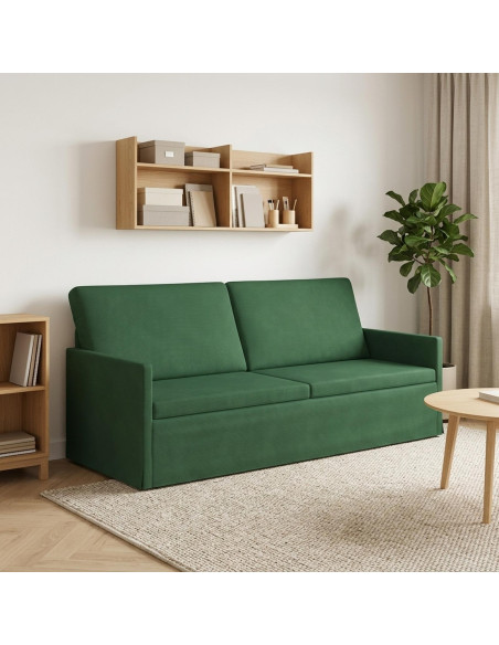 Divano a 3 posti Verde Giungla 190 x 81 x 82 cm