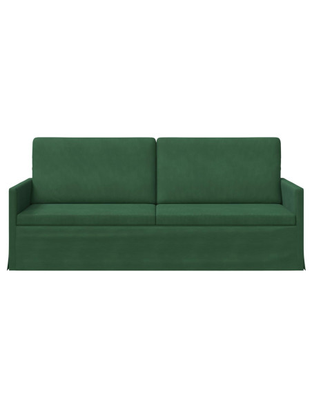 Divano a 3 posti Verde Giungla 190 x 81 x 82 cm
