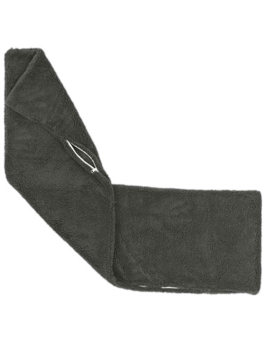 Federa 2 pcs HEERLEN Grigio Scuro 40 x 145 cm Bouclé