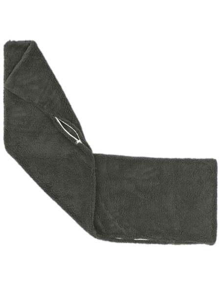 Federa 2 pcs HEERLEN Grigio Scuro 40 x 145 cm Bouclé