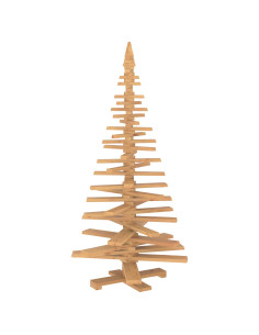 Albero di Natale in legno KOTKA 180 cm Legno Massello di Pino 2