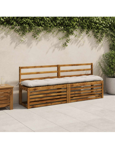 Cuscino per panchina VIANEN 100% Poliestere Bianco