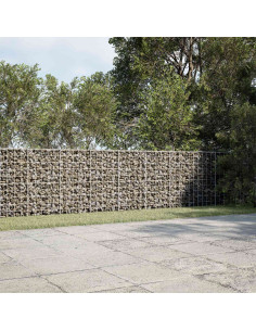 Gabione con Filo da 3,5 mm e Rete da 10x10 cm 650x50x100 cm