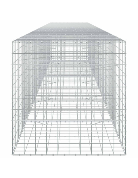 Gabione con Filo da 3,5 mm e Rete da 10x10 cm 650x100x100 cm