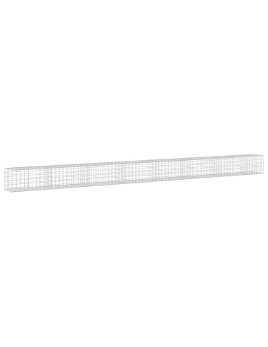 Gabione con Filo da 3,5 mm e Rete da 10x10 cm 750x50x50 cm