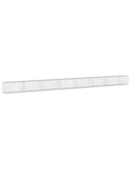 Gabione con Filo da 3,5 mm e Rete da 10x10 cm 750x50x50 cm