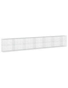Gabione con Filo da 3,5 mm e Rete da 10x10 cm 650x50x100 cm 2