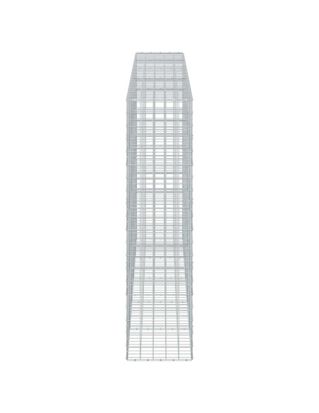 Gabione con Filo da 3,5 mm e Rete da 10x10 cm 500x50x200 cm