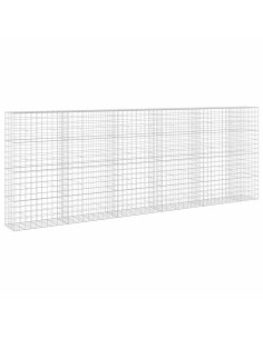 Gabione con Filo da 3,5 mm e Rete da 10x10 cm 550x50x200 cm 2