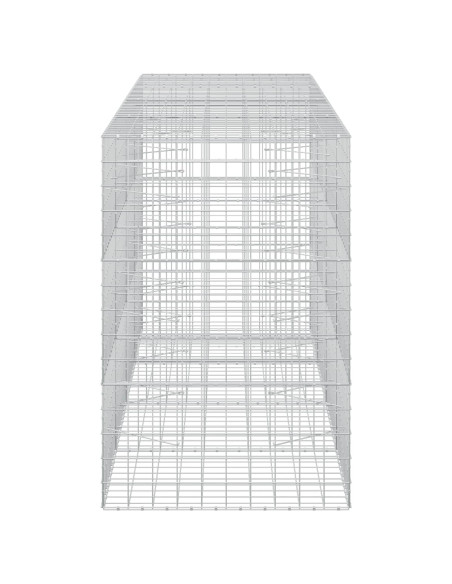 Gabione con Filo da 3,5 mm e Rete da 10x10 cm 400x100x150 cm