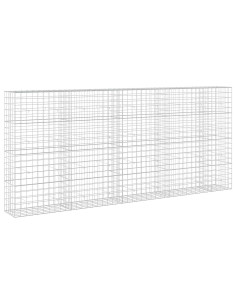 Gabione con Filo da 3,5 mm e Rete da 10x10 cm 450x50x200 cm 2