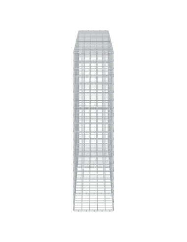 Gabione con Filo da 3,5 mm e Rete da 10x10 cm 450x50x200 cm