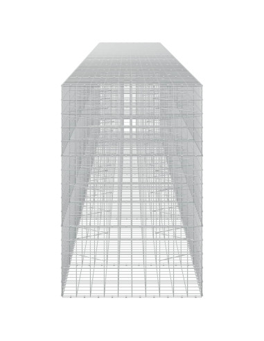 Gabione con Filo da 3,5 mm e Rete da 10x10 cm 1050x100x150 cm