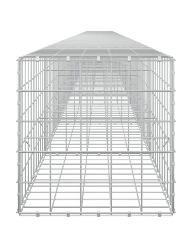 Gabione con Filo da 3,5 mm e Rete da 10x10 cm 1100x50x50 cm
