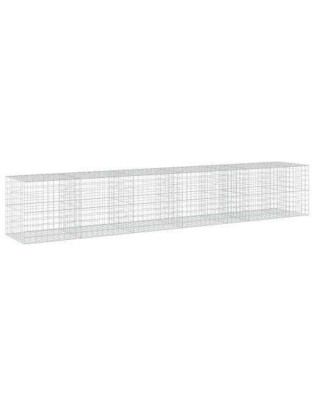 Gabione con Filo da 3,5 mm e Rete da 10x10 cm 550x100x100 cm