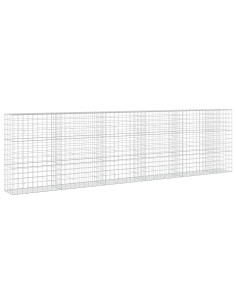 Gabione con Filo da 3,5 mm e Rete da 10x10 cm 550x50x150 cm 2