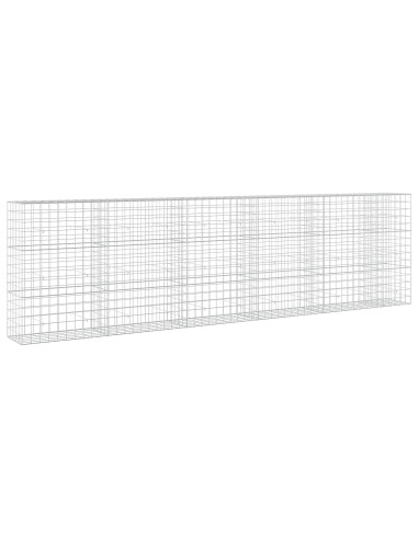 Gabione con Filo da 3,5 mm e Rete da 10x10 cm 550x50x150 cm