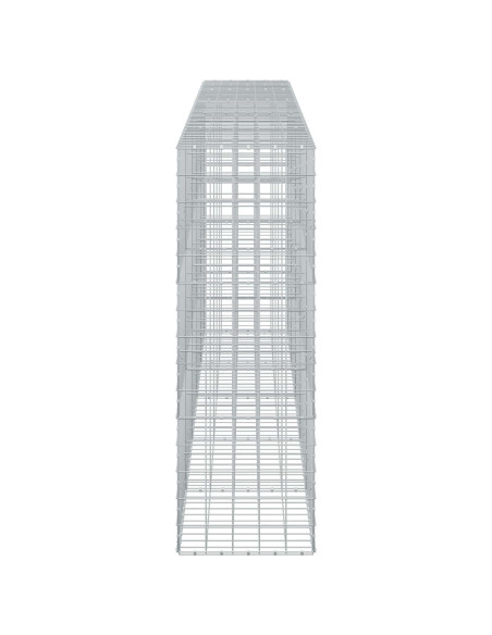 Gabione con Filo da 3,5 mm e Rete da 10x10 cm 500x50x150 cm