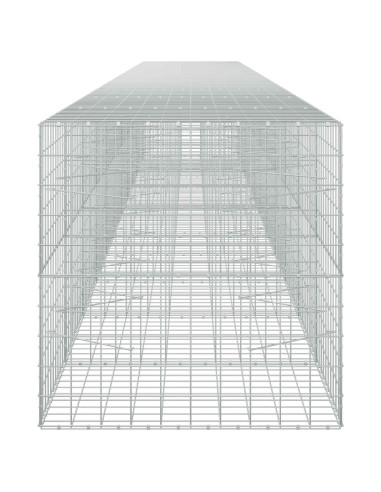 Gabione con Filo da 3,5 mm e Rete da 10x10 cm 1100x100x100 cm