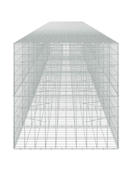 Gabione con Filo da 3,5 mm e Rete da 10x10 cm 1100x100x100 cm