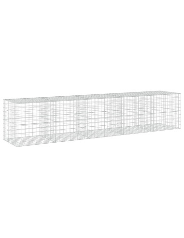 Gabione con Filo da 3,5 mm e Rete da 10x10 cm 500x100x100 cm