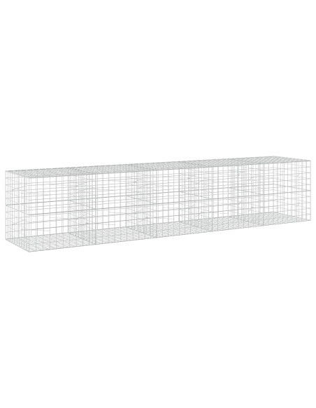 Gabione con Filo da 3,5 mm e Rete da 10x10 cm 500x100x100 cm