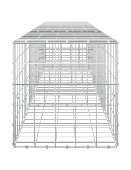 Gabione con Filo da 3,5 mm e Rete da 10x10 cm 350x50x50 cm