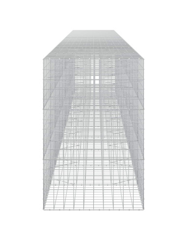 Gabione con Filo da 3,5 mm e Rete da 10x10 cm 1000x100x150 cm