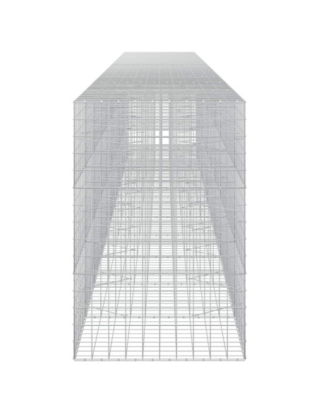 Gabione con Filo da 3,5 mm e Rete da 10x10 cm 1000x100x150 cm
