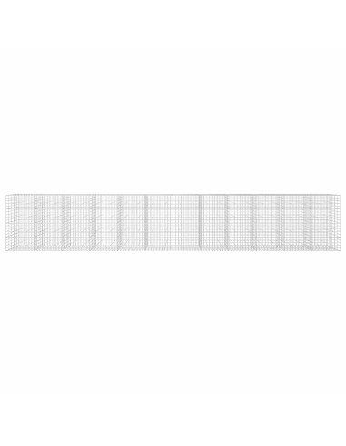 Gabione con Filo da 3,5 mm e Rete da 10x10 cm 1200x50x200 cm