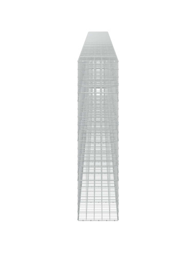 Gabione con Filo da 3,5 mm e Rete da 10x10 cm 1200x50x200 cm