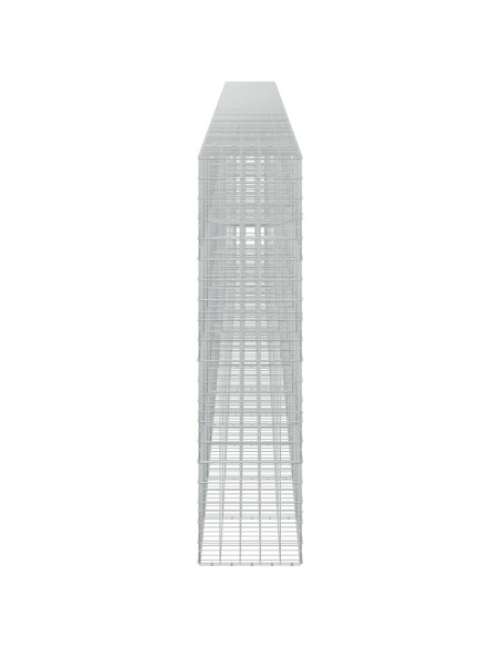 Gabione con Filo da 3,5 mm e Rete da 10x10 cm 1200x50x200 cm