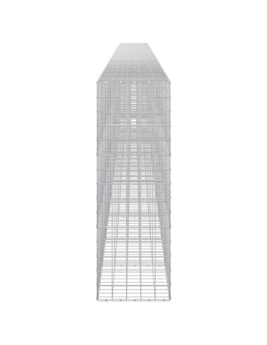 Gabione con Filo da 3,5 mm e Rete da 10x10 cm 1200x50x150 cm