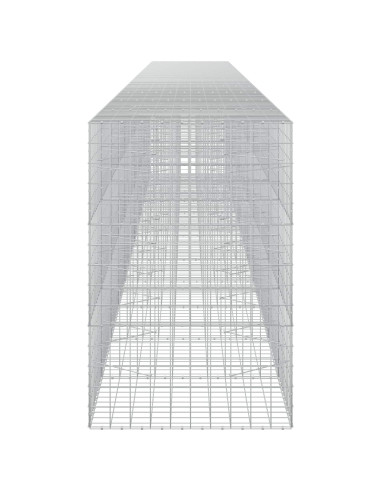 Gabione con Filo da 3,5 mm e Rete da 10x10 cm 1150x100x150 cm