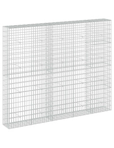 Gabione con Filo da 3,5 mm e Rete da 5x10 cm 250x30x200 cm 2