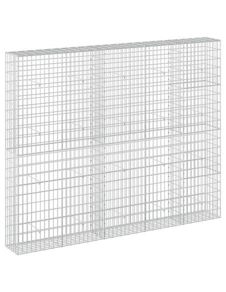 Gabione con Filo da 3,5 mm e Rete da 5x10 cm 250x30x200 cm