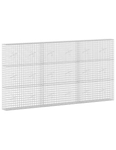 Gabion con Filo da 3,5 mm e Maglia da 5x5 cm 300x20x150 cm 2