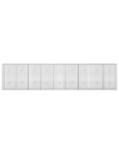 Gabion con Filo da 3,5 mm e Maglia da 5x5 cm 450x20x100 cm