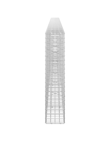 Gabion con Filo da 3,5 mm e Maglia da 5x5 cm 450x20x100 cm