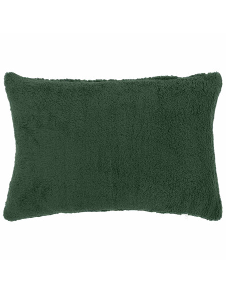 Federa 6 pcs HEERLEN Verde Scuro 40 x 60 cm Bouclé