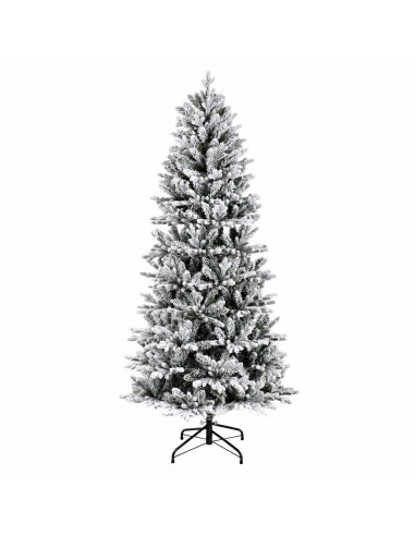 Albero di Natale artificiale con palline 120 cm 150 LED
