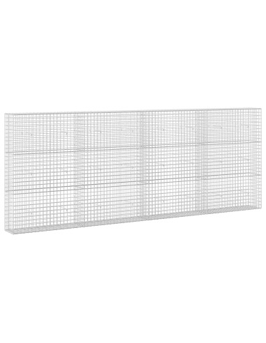 Gabion con Filo da 3,5 mm e Maglia da 5x5 cm 400x30x150 cm