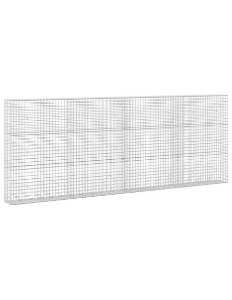 Gabion con Filo da 3,5 mm e Maglia da 5x5 cm 400x30x150 cm