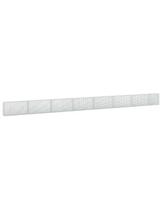 Gabione con filo da 3,5 mm e rete da 5x2,5 cm 750x20x50 cm 2