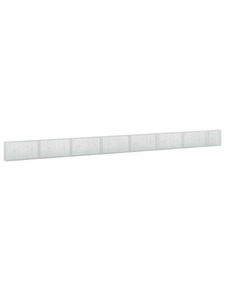 Gabione con filo da 3,5 mm e rete da 5x2,5 cm 750x20x50 cm