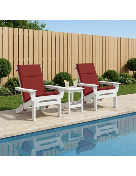 Cuscino per sedia a schienale alto GEMERT 2 pz 100% Poliestere